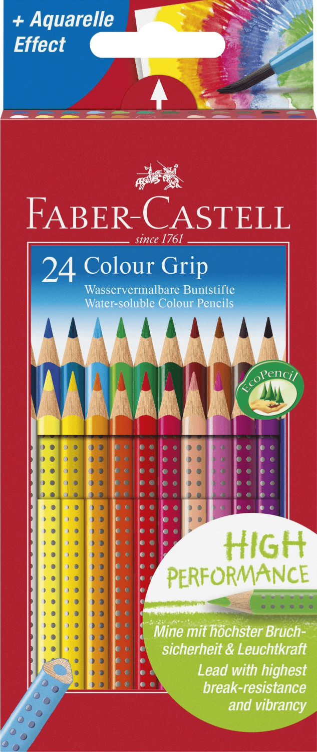 Photos - Creativity Set / Science Kit Faber-Castell Colour Grip 2001 Coloured Pencils - Pack of 24 