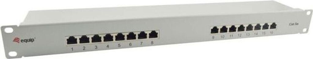 Equip Patch-Port-Panel 16Port 19"CAT5e