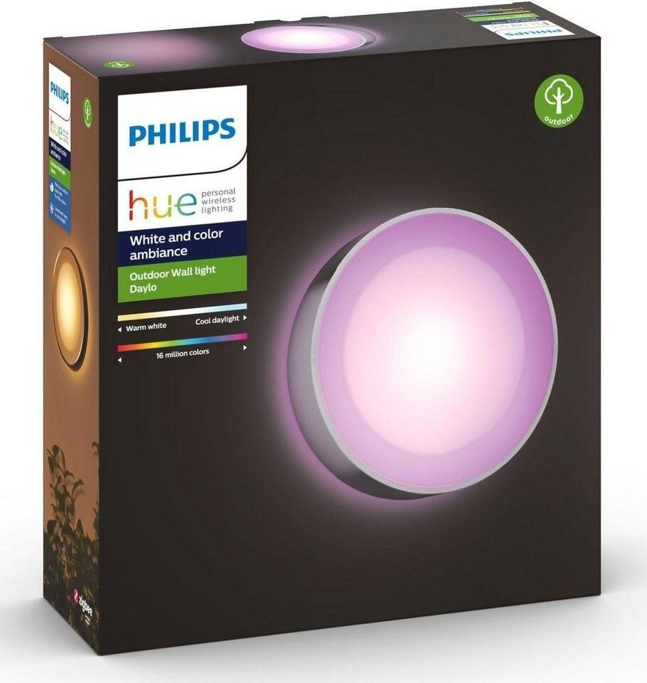 Philips LED Wall 17465/47/P7) Ambiance bei | Outdoor ab White ( Preisvergleich Daylo and Light 109,99 € Color Edelstahl