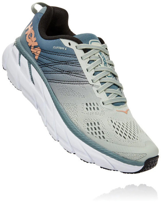 Hoka One One CLIFTON 6 (1102873) Women lead/sea foam