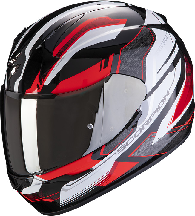Scorpion Exo-390 Boost noir/blanc/rouge