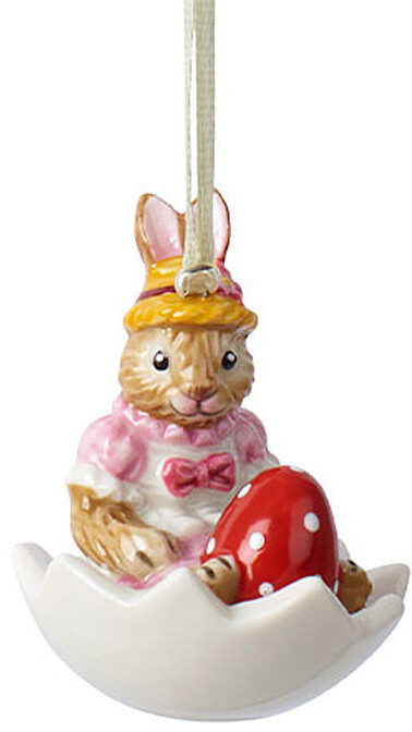 Villeroy & Boch Bunny Tales ornement Anna dans une coquille d’œuf
