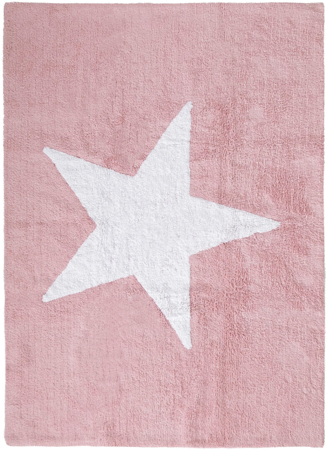 Benuta Bambini Star 120x160 cm Rosa
