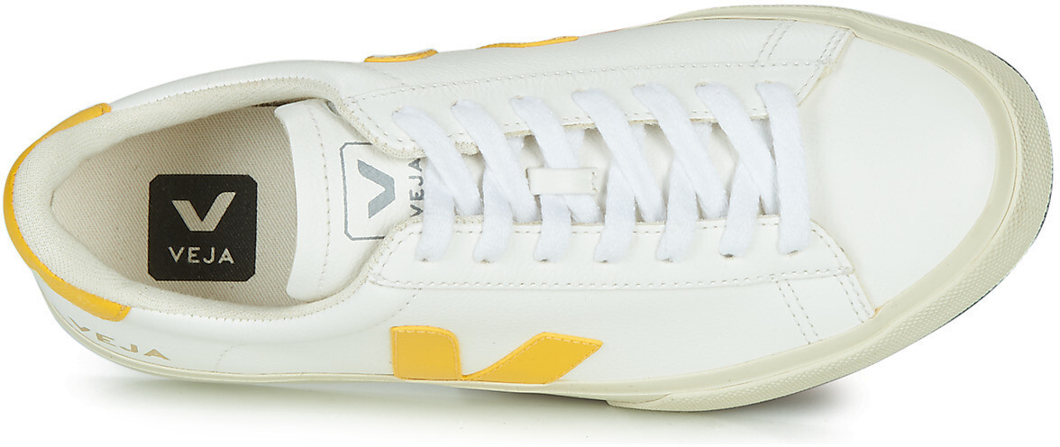 veja campo white olive green