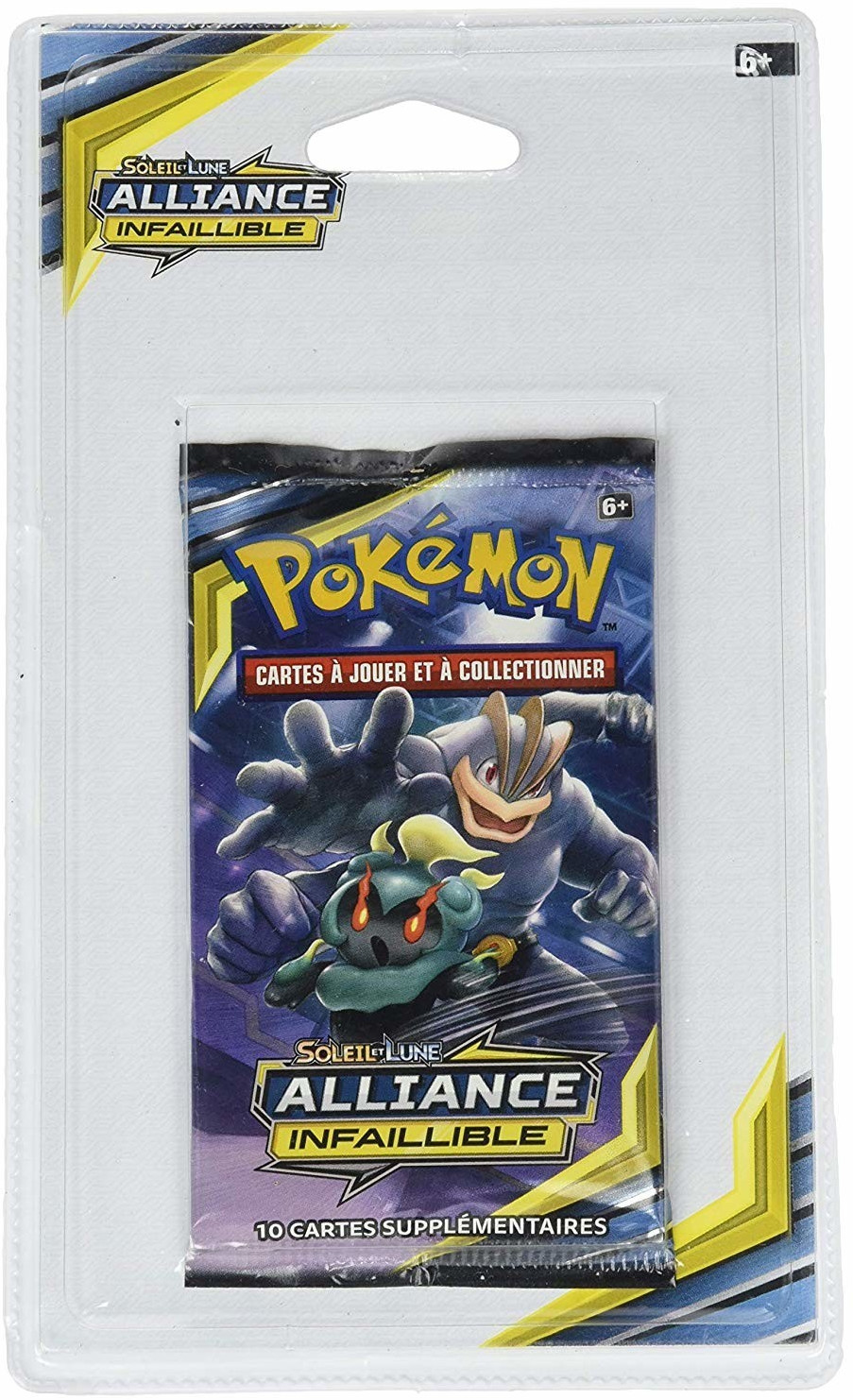 Asmodée Pokémon Booster Blister Soleil & Lune Alliance infaillible SL10 (français)