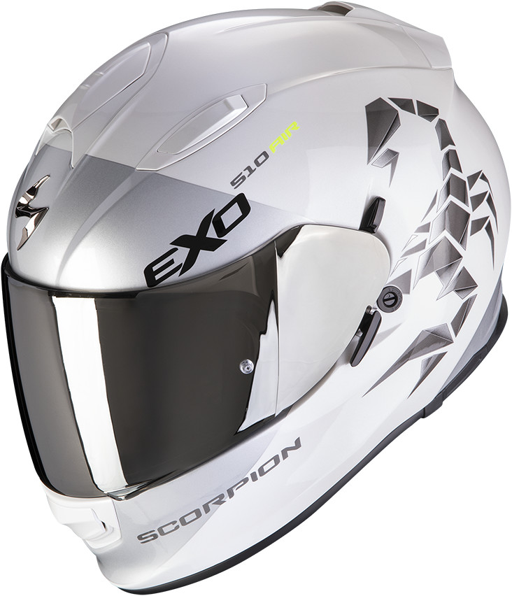 Scorpion Exo-510 Air Pique White/Silver