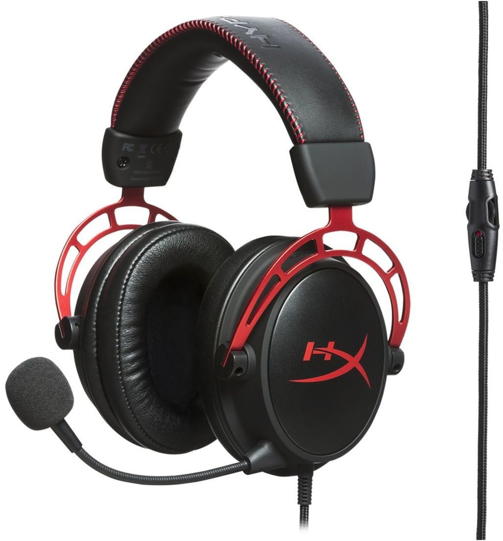 HyperX Cloud Alpha noir/rouge