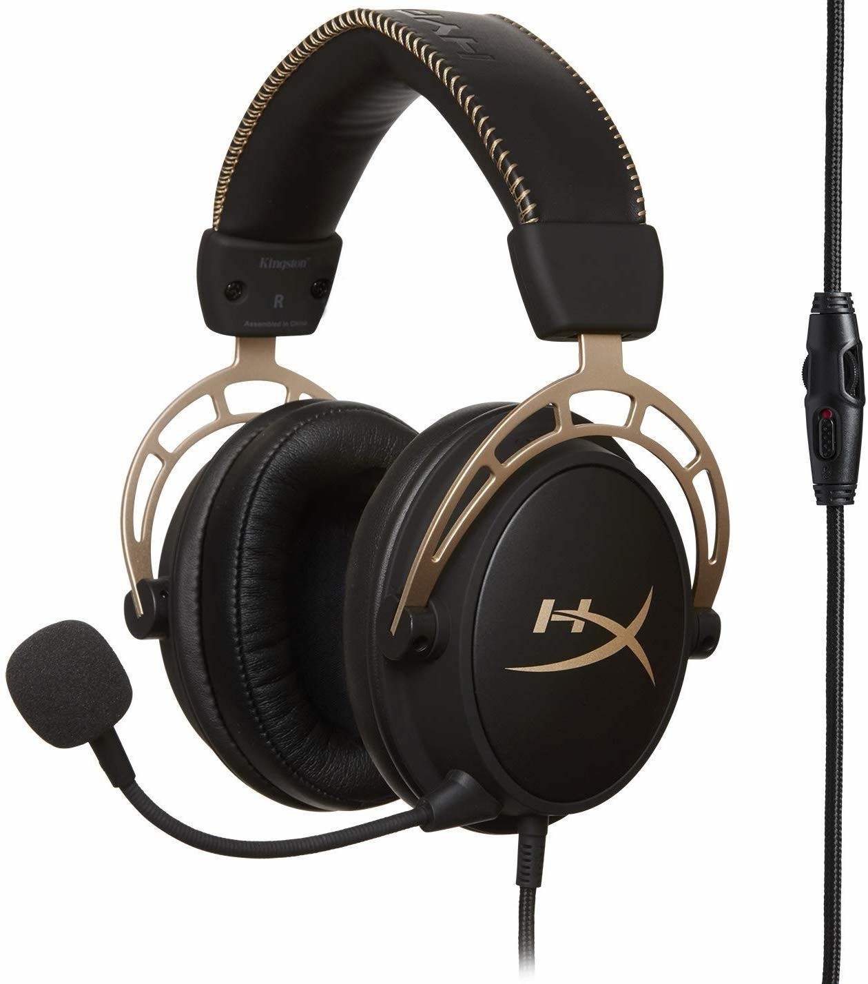 HyperX Cloud Alpha noir/or