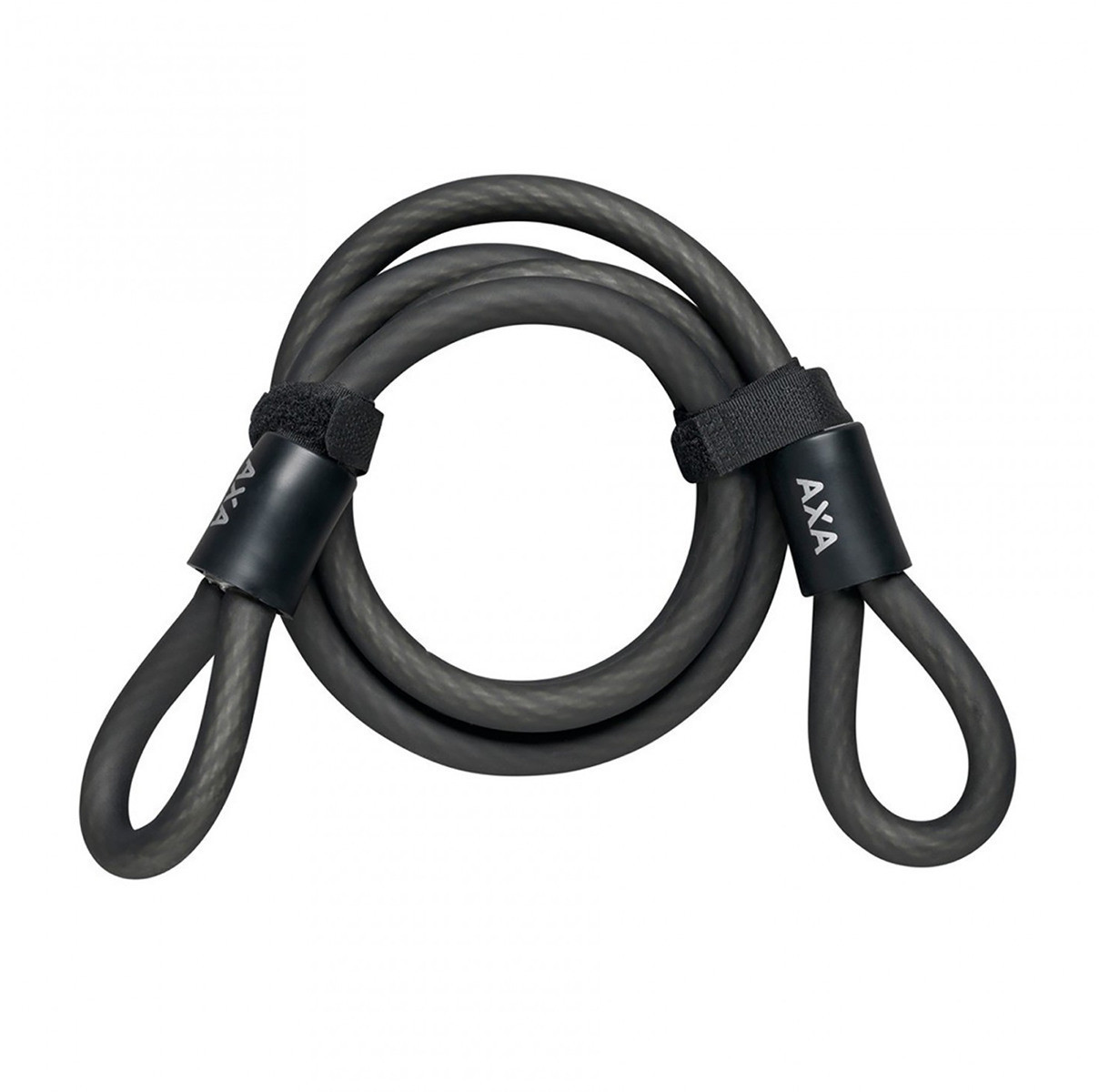 Axa-Basta Double Loop Cable/120 (black)