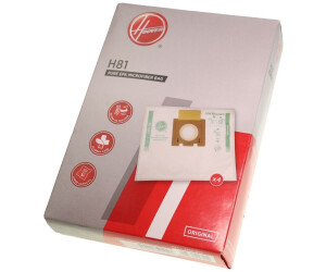 10 Sacchetti Per Aspirapolvere Hoover 35601865, H81, H81 Pure EPA - Ricambio In Microfibra Multistrato