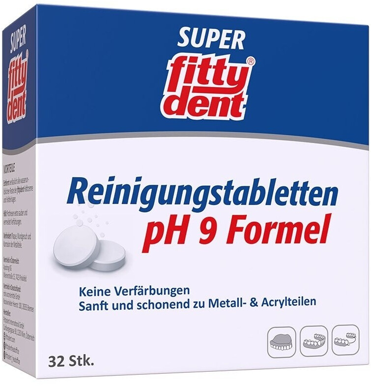 Börner Fittydent Super Cleansing Tablets (32 pcs)