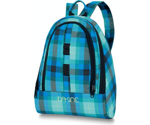 Dakine Cosmo Canvas 6.5L Purple Blue Mini Backpack Organizer Plaid