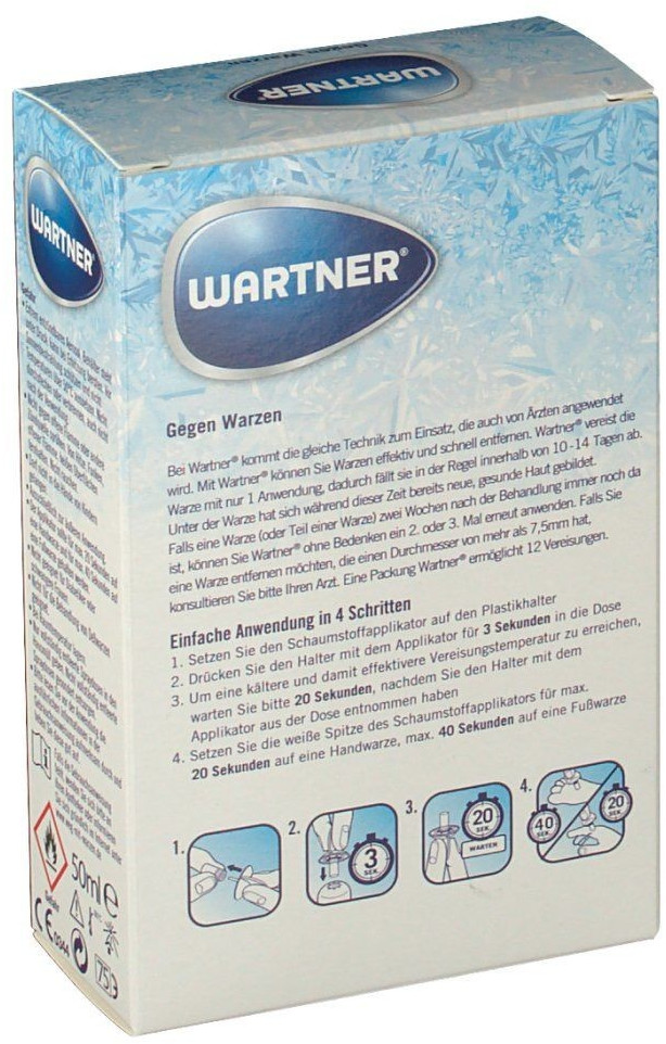 Wartner Warzenspray (50 ml) ab 13,68 €