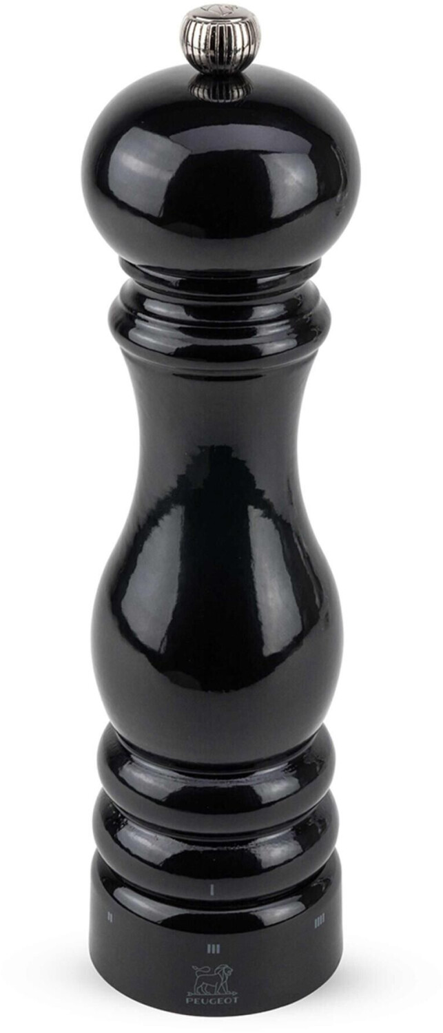 Peugeot Moulin à sel Paris u'Select 22 cm laqué noir