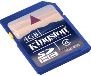 Kingston Speicherkarte SD4/4GB SDHC Klasse 4-4GB 