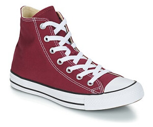 maroon converse high tops womens