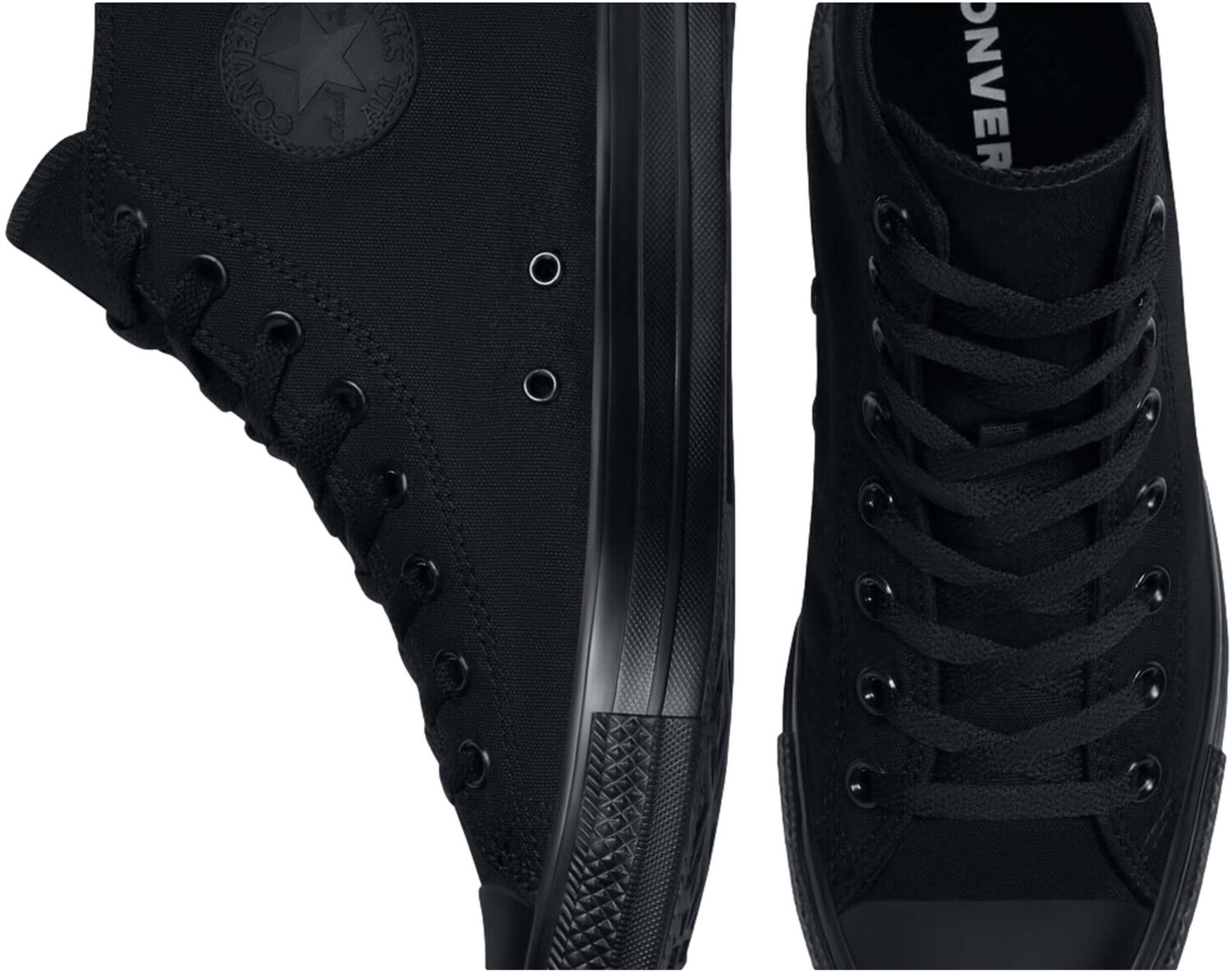 All black converse size 3 hotsell