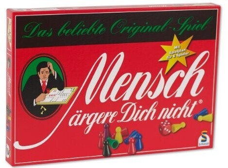 Mensch ärgere dich nicht (version allemande du jeu des petits chevaux)