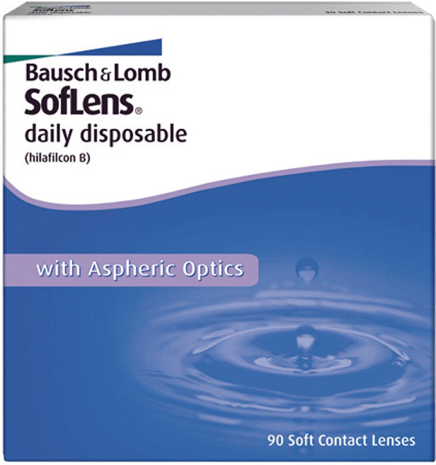 Bausch & Lomb Soflens Daily Disposable (90 lentilles)