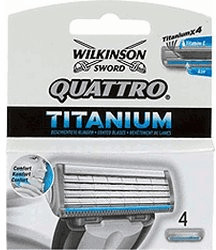Wilkinson Quattro Titanium (4 x)