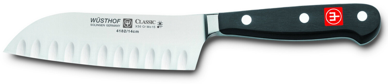 Wüsthof Classic - Couteau Japonais Lame Alvéolée 14 cm
