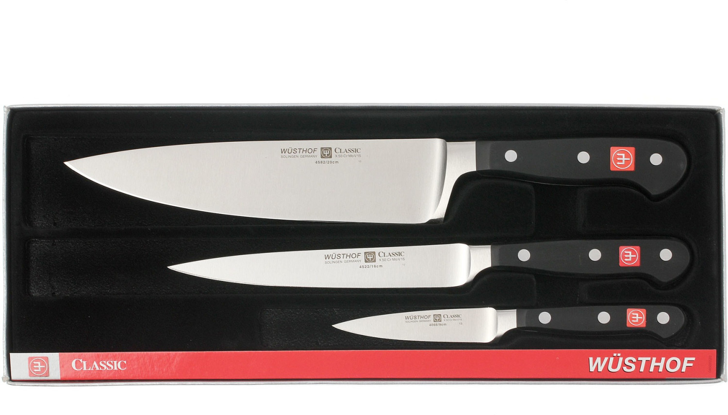 Wüsthof Classic set de couteaux 3 pièces (9608)