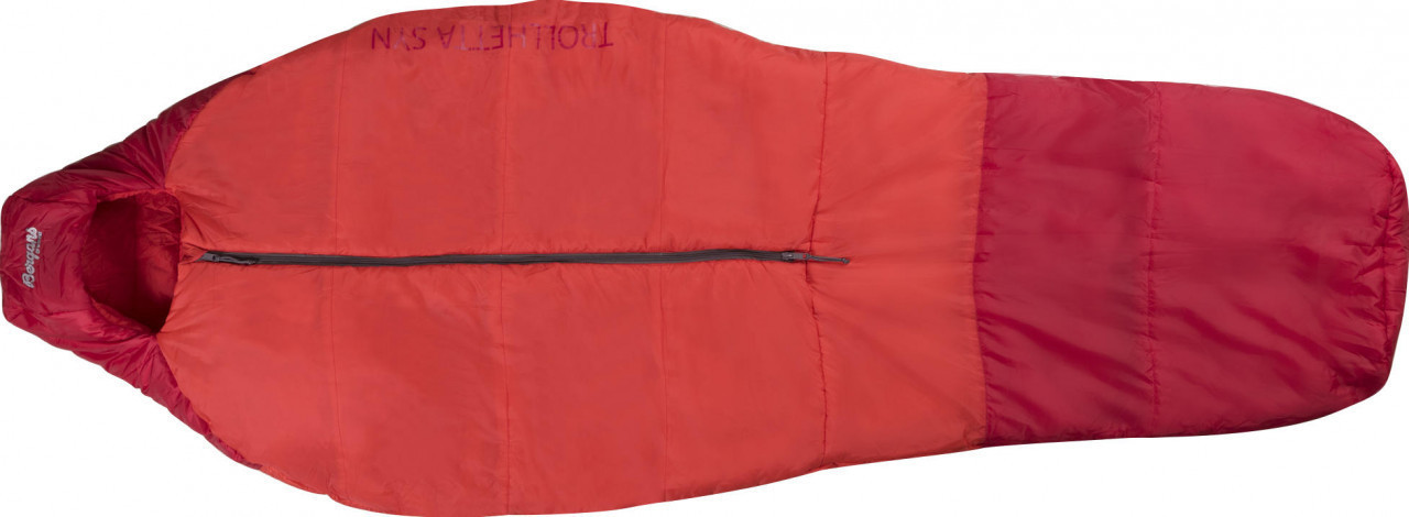 Bergans Trollhetta Synt 800 (short, fire red)