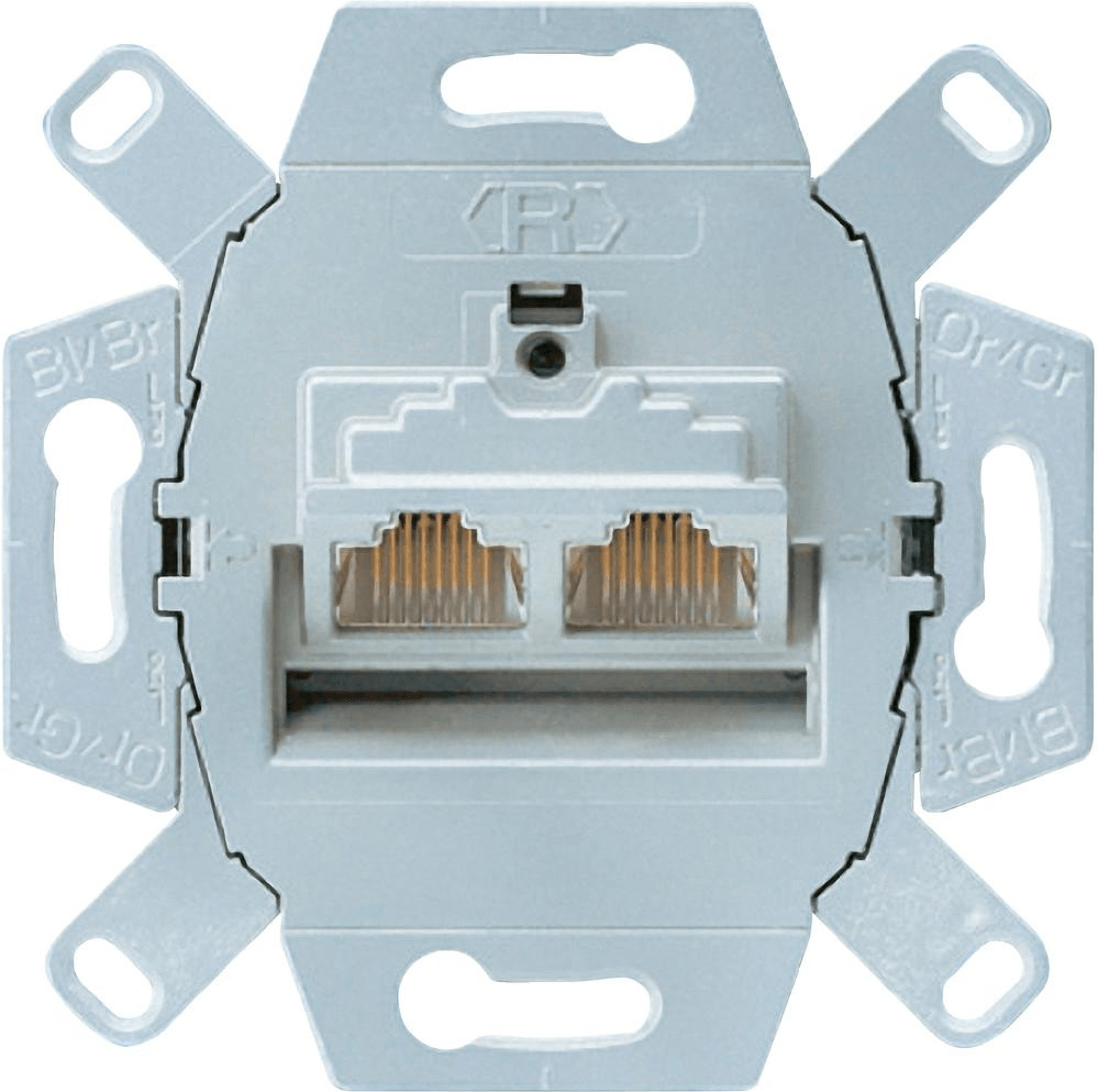 Jung Modular jack socket, cat. 6 / cat. 6A iso (UAE8-8UPOK6)