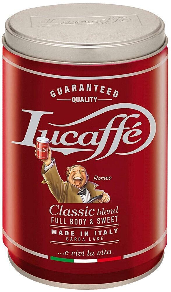 Lucaffé Classic Selezionata Ground Coffee 250g Tin
