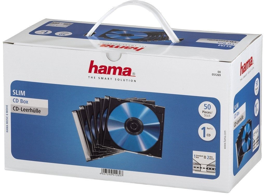 Hama Boîtiers DVD Doubles Slim (pack de 5) au meilleur prix sur