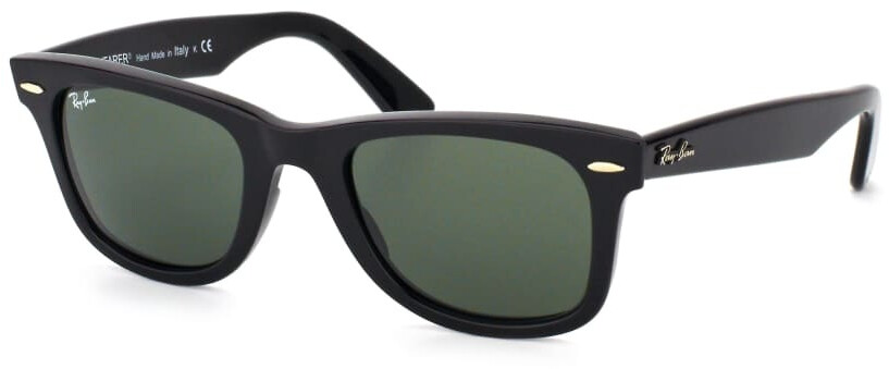 Ray Ban Original Wayfarer RB2140 901 black crystal green ab 69 90 Preisvergleich bei idealo