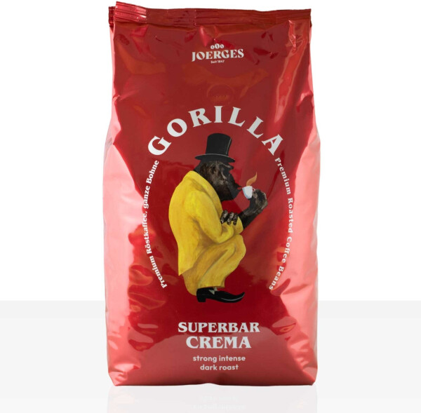 Joerges Gorilla Super Bar Crema Bohnen (1 kg)