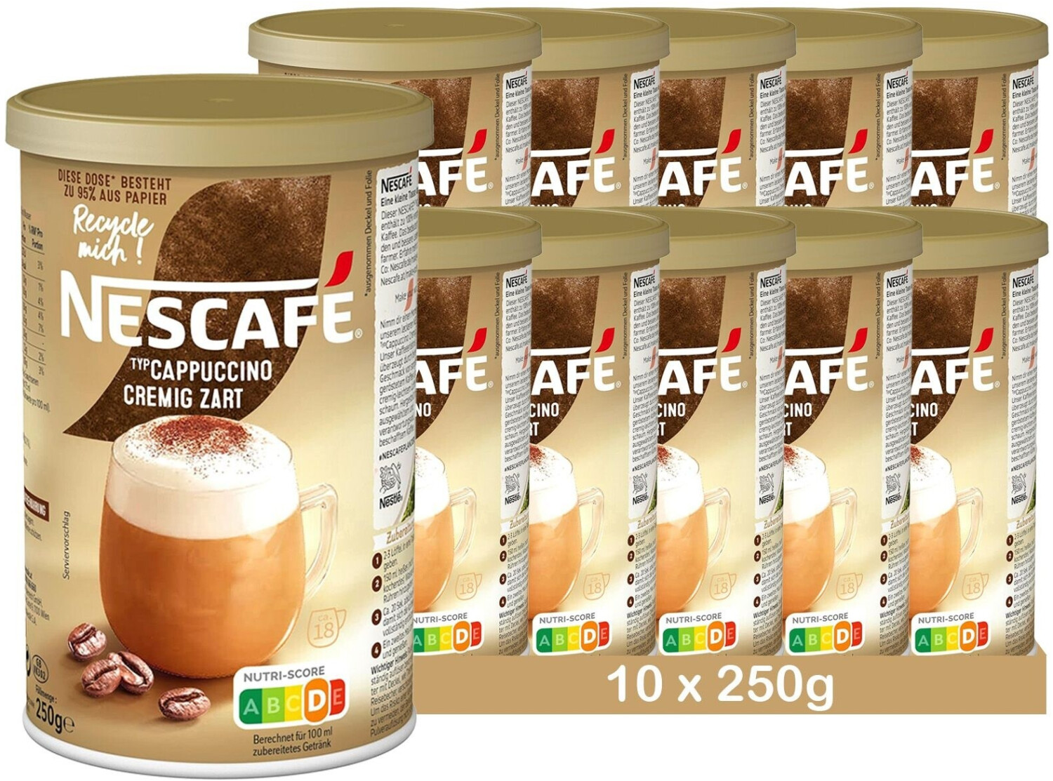 Nescafé Nescafé Cappuccino creamy soft 250g - view 6