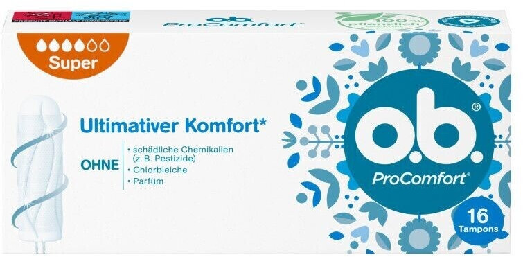 o.b. ProComfort Super (16 tampons)