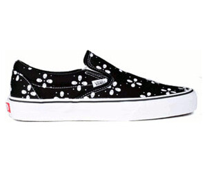 Black and white slip on vans womens deals