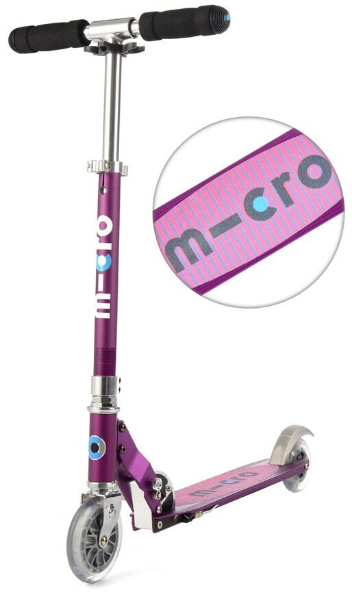 Buy Micro Kickboard - Micro Cruiser LED - Two Wheeled, Fold-to-Carry