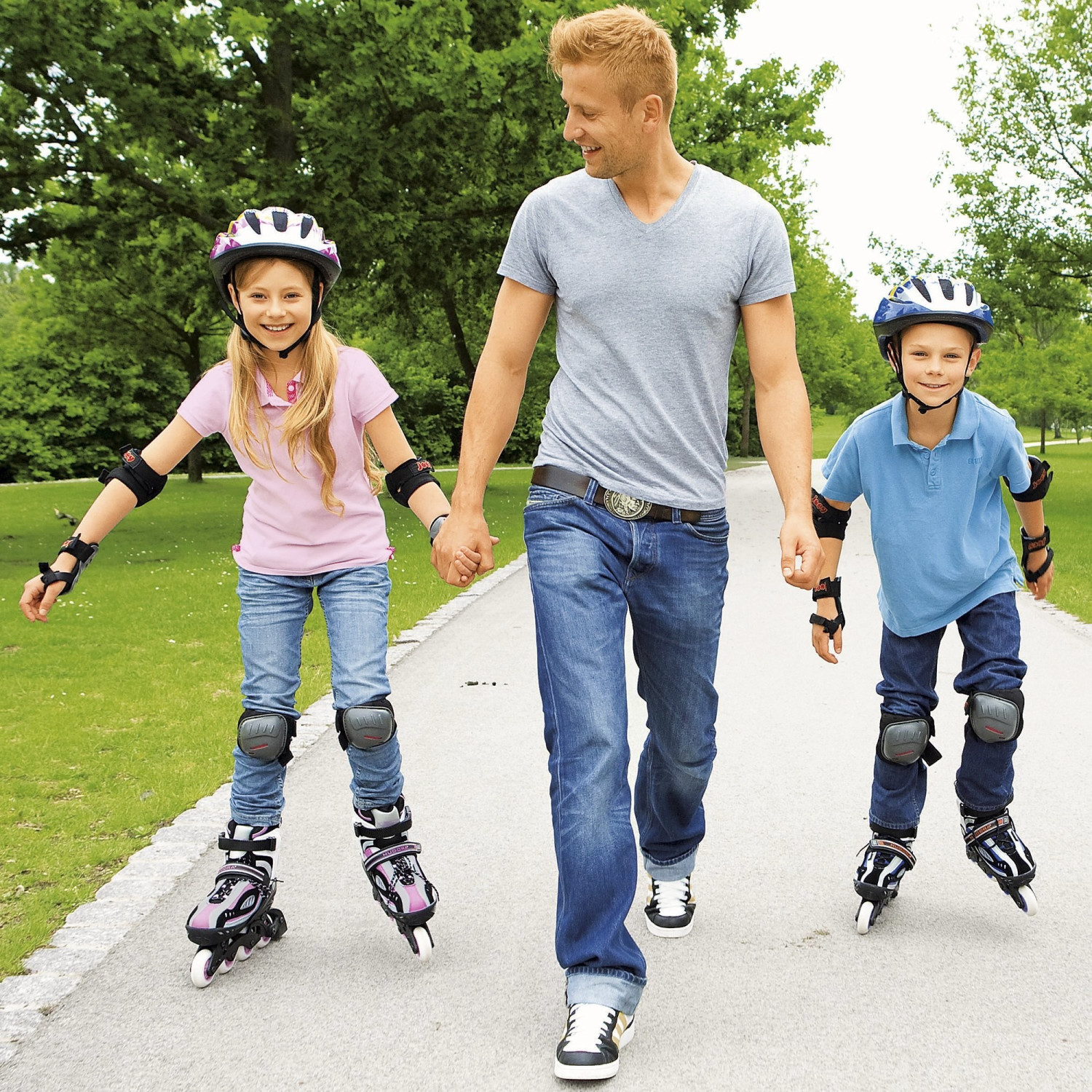 Ensemble De Protection Pour Enfants Pour Vélo Skateboard Patins à