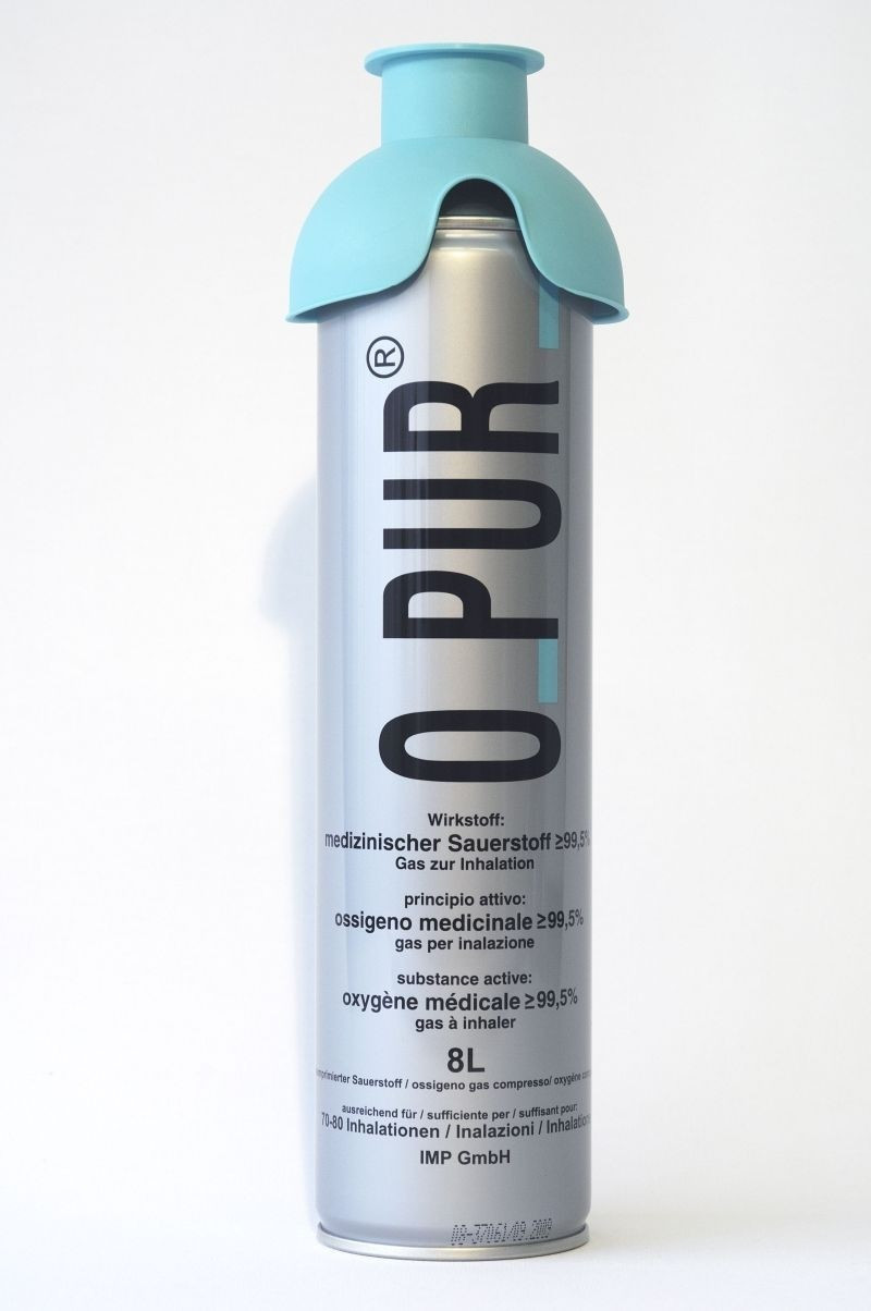 O-Pur Sauerstoff Dose 8 Liter mit Mundstück ab 13,79