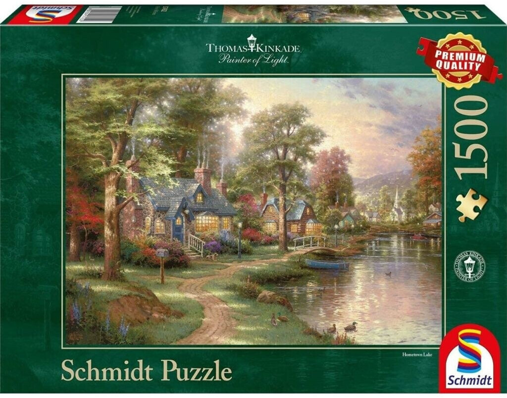 Schmidt Thomas Kinkade - La maison sur le lac