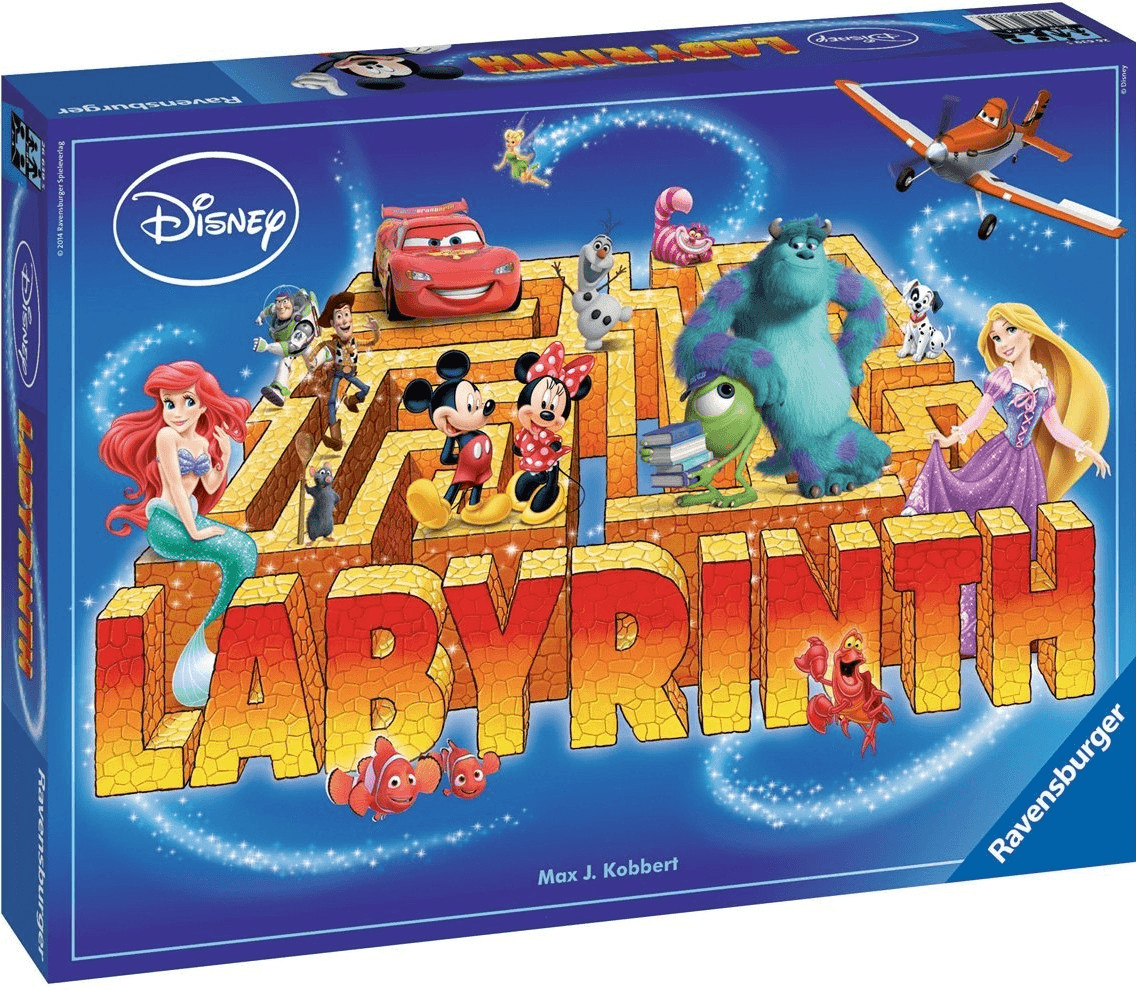 Jeu de plateau Labyrinthe Disney RAVENSBURGER : le jeu à Prix Carrefour