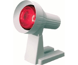 Rotlichtlampe Wärmelampe 100 Watt Rotlichtstrahler IR 808 Efbe-Schott 