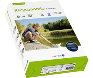 Papyrus 88031811 Recycling-Druckerpapier Recyconomic white 80 g//m² A4 500 Blatt