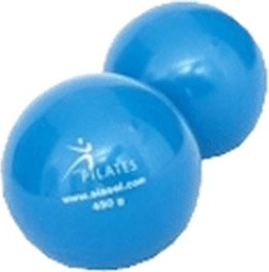 Sissel Pilates Ball (9 cm) blue 2x900g