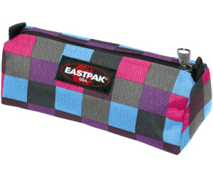Eastpak Benchmark Single Pencil Case, 20 cm, Midnight Blue, Pink