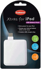 Hähnel Pack batteries USB pour Apple iPod