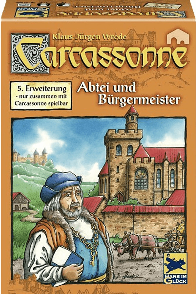 Carcassonne - Abtei und Bürgermeister (allemand)