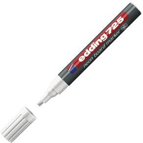 edding 725 Neon blanc