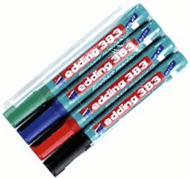 edding 383 - Pochette de 4