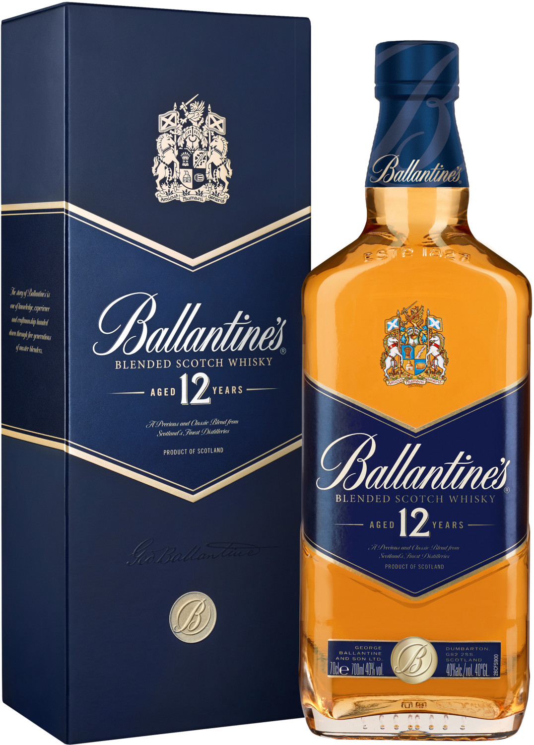 Ballantine\'s 12 Jahre Blended Scotch ab Whisky 40% € 21,90 bei | 2024 Preisvergleich (Februar 0,7l Preise)