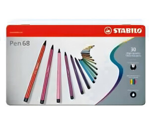 Buy Stabilo Pen 68 Tin Of 30 From 18 99 Today Best Deals On Idealo Co Uk